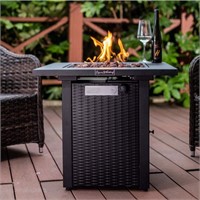 Legacy Heating 28in Square Propane Fire Pit Table