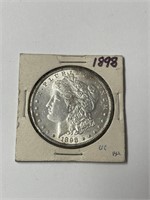MS+ High Grade 1898 Morgan Silver Dollar
