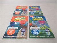 (4) Wonder Grow Creepy Crawly Series Books