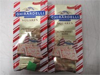 (2) Ghirardelli Chocolate Squares, 149.5 G Bags