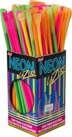 REGAL Neon Lazer Candy Powder Filled Straws, 120