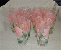 Vintage ombre daisy federal glasses