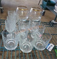 Misc. Clear Glass lot