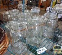 Vintage misc. Mason jar lot