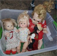 Vintage doll lot