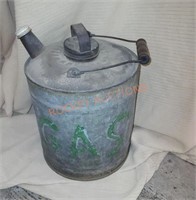 Antique gas can