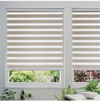 SHECUTE Zebra Blinds for Windows, 49 x 72