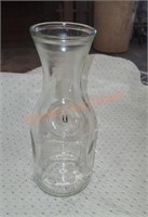 Clear milk jug