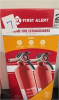 First Alert Home Fire Extinguishers 2 pack