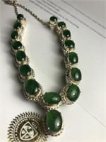 Natural Burma Jade/Jadite Type A Necklace - Untrea