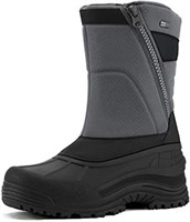 mysoft Men's Winter Snow Boots Mid Calf Waterproof