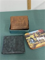 Genuine Leather Wallet Lot