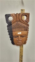African Tribal Wall Art Wooden carved
