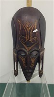 African Carved Wooden Tribal Mask