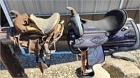 2 saddles, as is condition