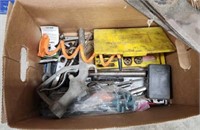 Tap & Die set, tools, gas nozzle, blades
