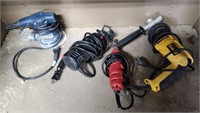 Assorted power tools