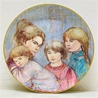 "Leah's Family" 8" Plate