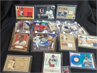23 GAME USED JERSEY / BAT CARDS