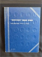 1916-1945 MERCURY DIME HEAD BOOK