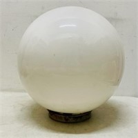 Large Milk Glass Globe Shade