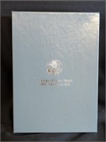 1991 PRESTIGE SET: MT. RUSHMORE ANNIVERSARY COINS
