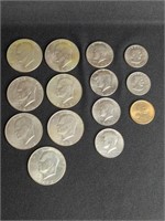 FACE VALUE $12 US COINS