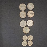 FACE VALUE $4.50 90% SILVER COINS