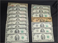 15 - $2 NOTES
