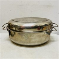 Stainless Steel Roasting Pan with Lid