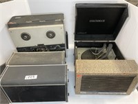 SONY STEREO TAPE RECORDER, COLUMBIA RECORD PLAYER