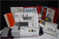 Elna Lock, Electronic Serger with Manuals