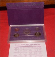 1992 Mint Proof Set w/ COA & Box