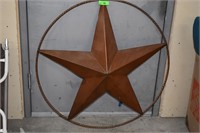 36" Texas Star w/Rope Trim