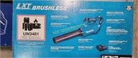 Makita Blower Kit Brushless 18V LXT 1 Battery, 1 C