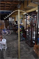 Brass Store Display Clothing Rack/Stand 74"