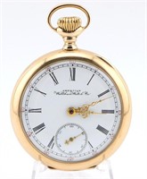 14k Gold Waltham Royal Pocket Watch