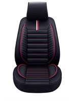 Black and Red Auto Front Car Seat Covers