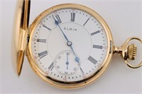 14k Gold Elgin 156 21j Pocket Watch