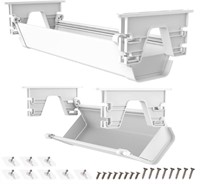 Cable Management Tray Under Desk 2 Pack