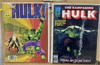 1970s HULK MAGAZINES #'s 4 & 23