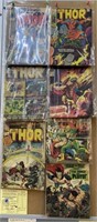 (7) JOURNEY INTO MYSTERY AND THOR COMICS