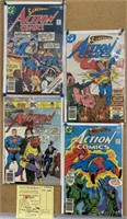4 SUPERMAN COMICS