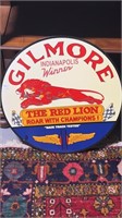 Gilmore Double Sided Enamel Sign