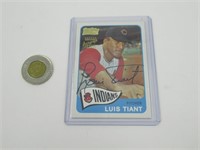 Carte baseball Topps Luis Tiant Autograph