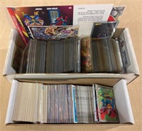 LOT OF MARVEL AND DC CARDS