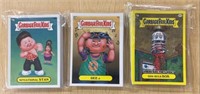 (3) PACKS GARBAGE PAIL KIDS CARDS AND STICKERS