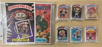 1980S GARBAGE PAIL KIDS BUTTONS AND CARDS