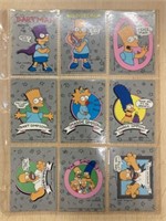 LOT OF VINTAGE SIMPSONS CARDS