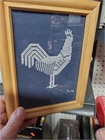 1995 Needlepoint Rooster Pic